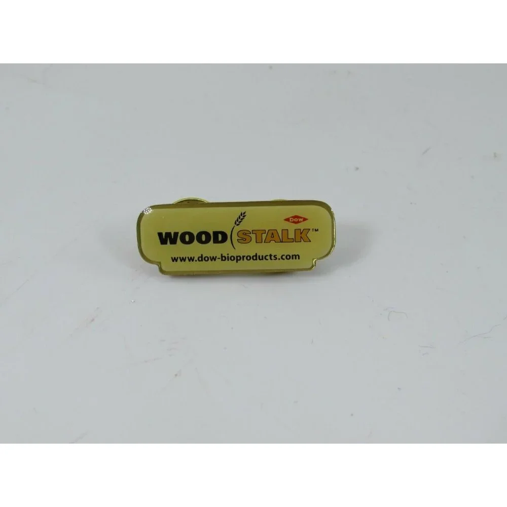 Wood Stalk Dow Bio Products Scatter Lapel Pin 53189